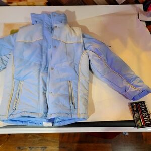 Kids Blue Puffer Jacket